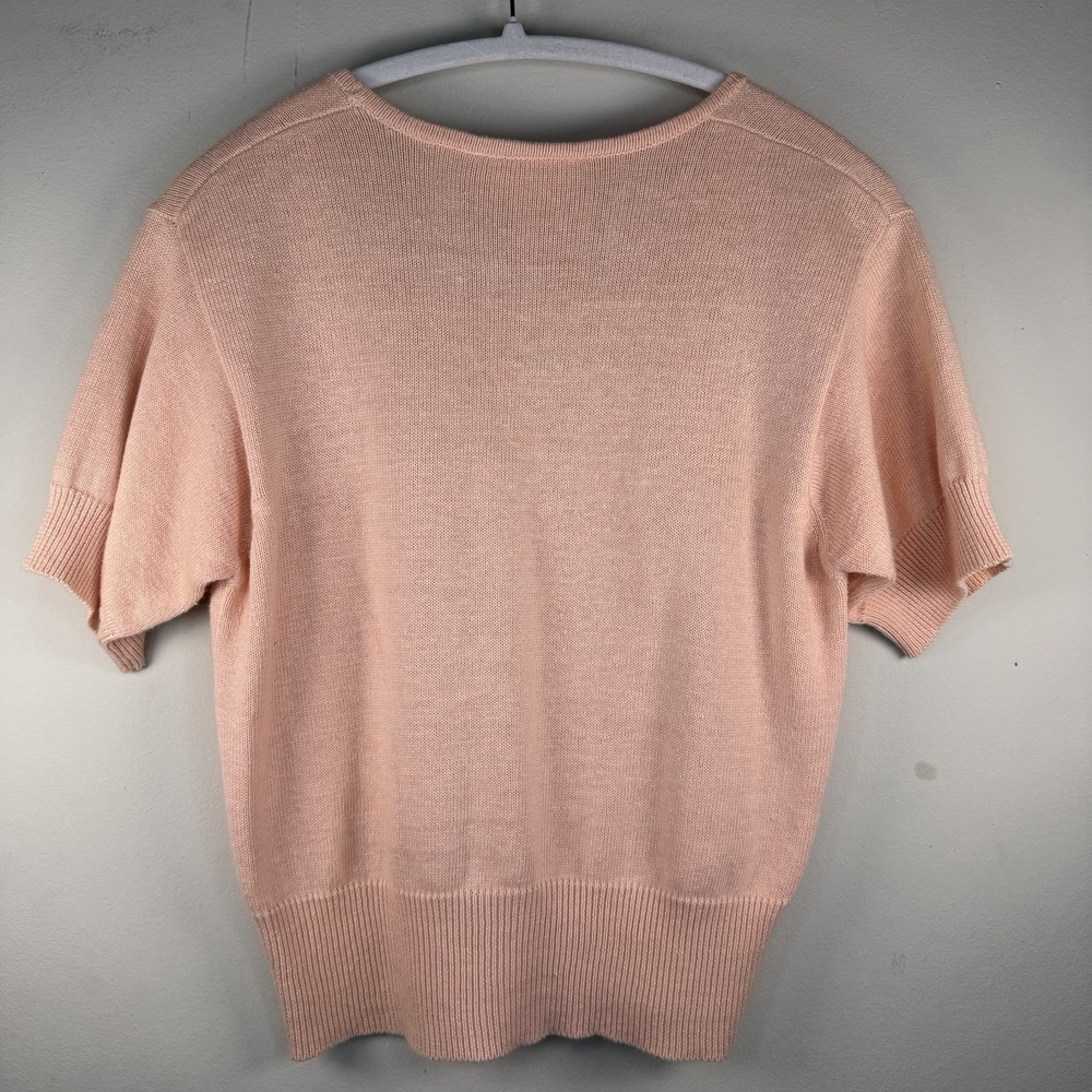 VNG Crazy Horse Women's Med‎ Pearl Bead And Embroidery Embellished Cottagecore - Picture 6 of 7